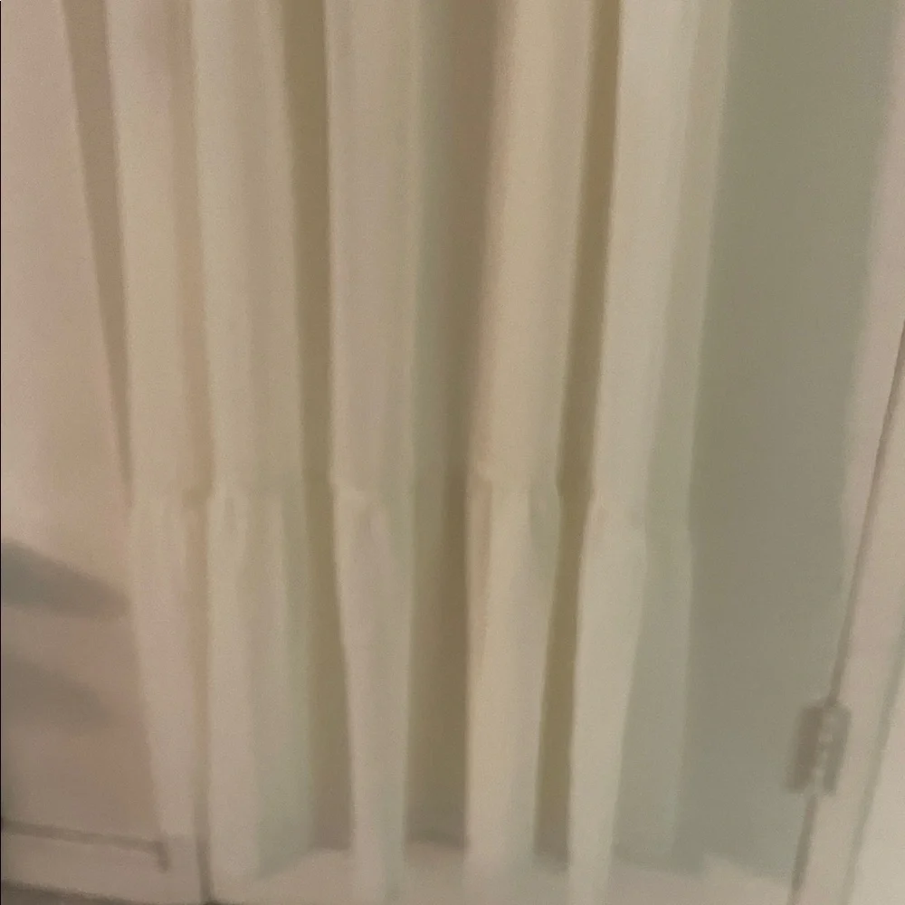 Sheer Chiffon Ivory Maxi Dress - Picture 7 of 11